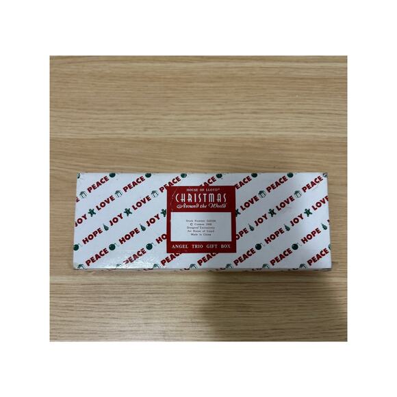 House of Lloyd Porcelain Angel CHRISTMAS Ornaments VINTAGE - Picture 7 of 7